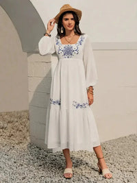 Printed Square Neck Balloon Sleeve Dress - Update AvenueBoho VibesTrendsi10010072938148010010072938148003e822ca - 7770 - 4a8b - 80a0 - 085cc36b28c7 - MaxWhite