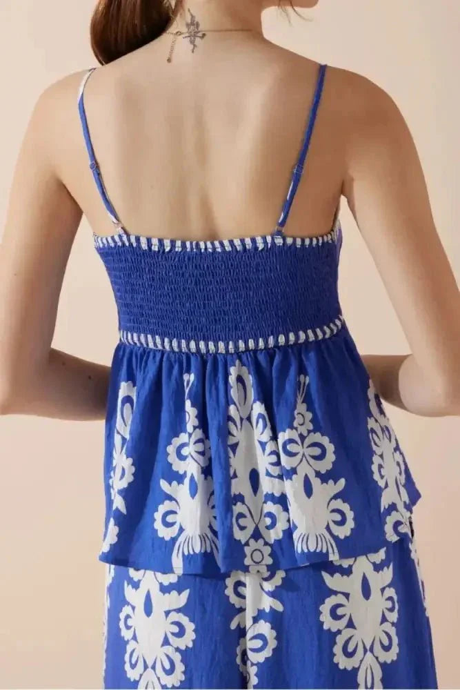 Printed Square Neck Cami and Wide Leg Pants Set - Update AvenueBoho VibesTrendsi10010000619197510010000619197571a04769 - cad1 - 4bbd - b6bd - de230ebfff77 - Max - OriginBlue