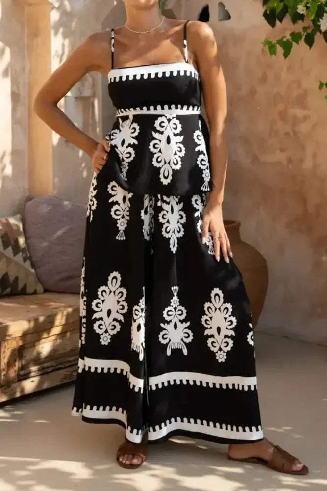 Printed Square Neck Cami and Wide Leg Pants Set - Update AvenueBoho VibesTrendsi100100006199166100100006199166cb1c8e76 - 9e18 - 4441 - bf77 - 9582efabb091 - Max - OriginBlack