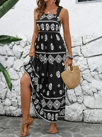 Printed Square Neck Maxi Cami Dress - Update AvenueBoho VibesTrendsi1001004848615271001004848615279f58586e - 9105 - 4a94 - 9f09 - dfaebf28027b - Max - OriginBlack