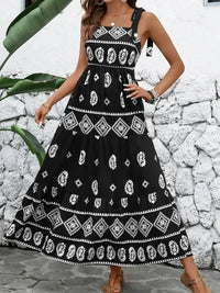 Printed Square Neck Maxi Cami Dress - Update AvenueBoho VibesTrendsi100100484861527100100484861527471dfa39 - 9373 - 496d - aca4 - e0c0046ac638 - Max - OriginBlack