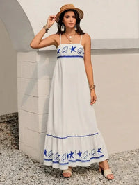 Printed Square Neck Maxi Cami Dress - Update AvenueBoho VibesTrendsi100100646591716100100646591716bb52451f - 8a59 - 4bf0 - a33f - a37bce8248b8 - MaxWhite