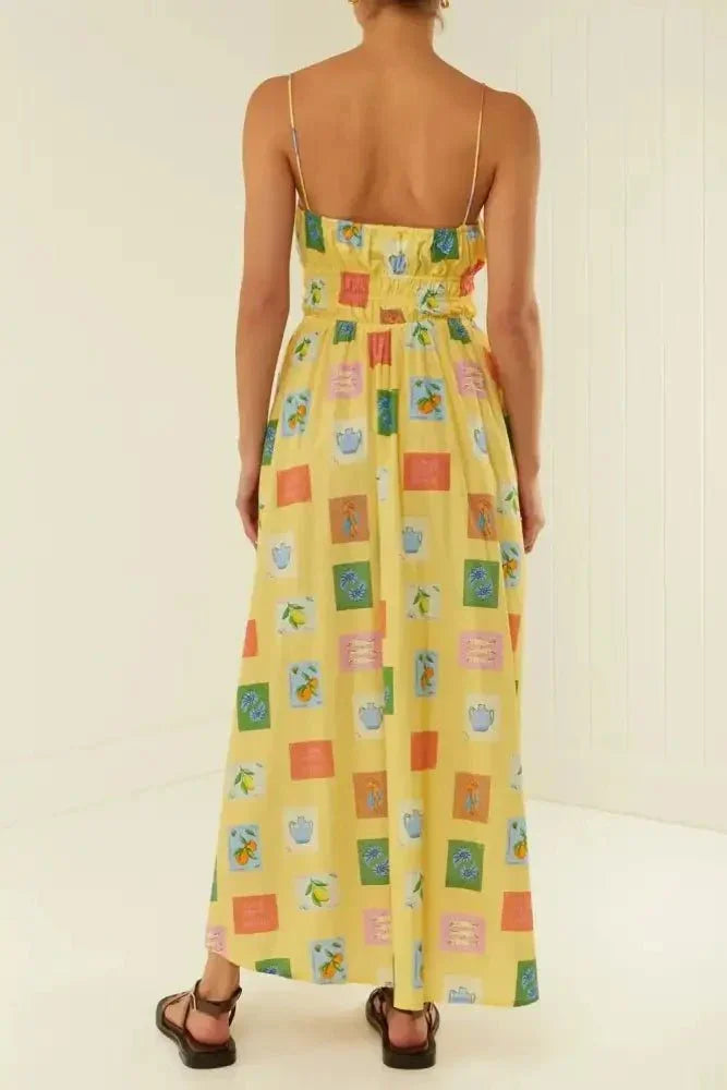Printed Square Neck Maxi Cami Dress - Update AvenueFestival VibesTrendsi100100667071189100100667071189dd9ae40f - cd34 - 41b1 - b3cd - 87d5a51baf3f - MaxYellow