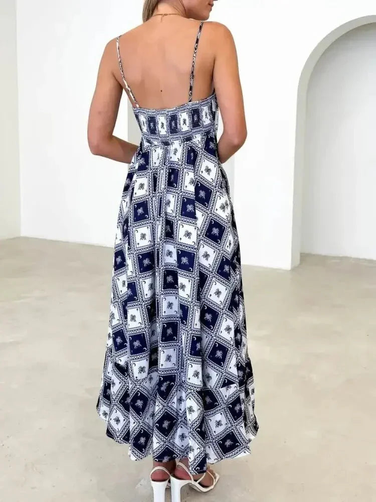 Printed Square Neck Midi Cami Dress - Update AvenueFestival VibesTrendsi10010026577100810010026577100846b73dc1 - fb72 - 4f5c - 9609 - f5e2c9d29acc - MaxDark Blue