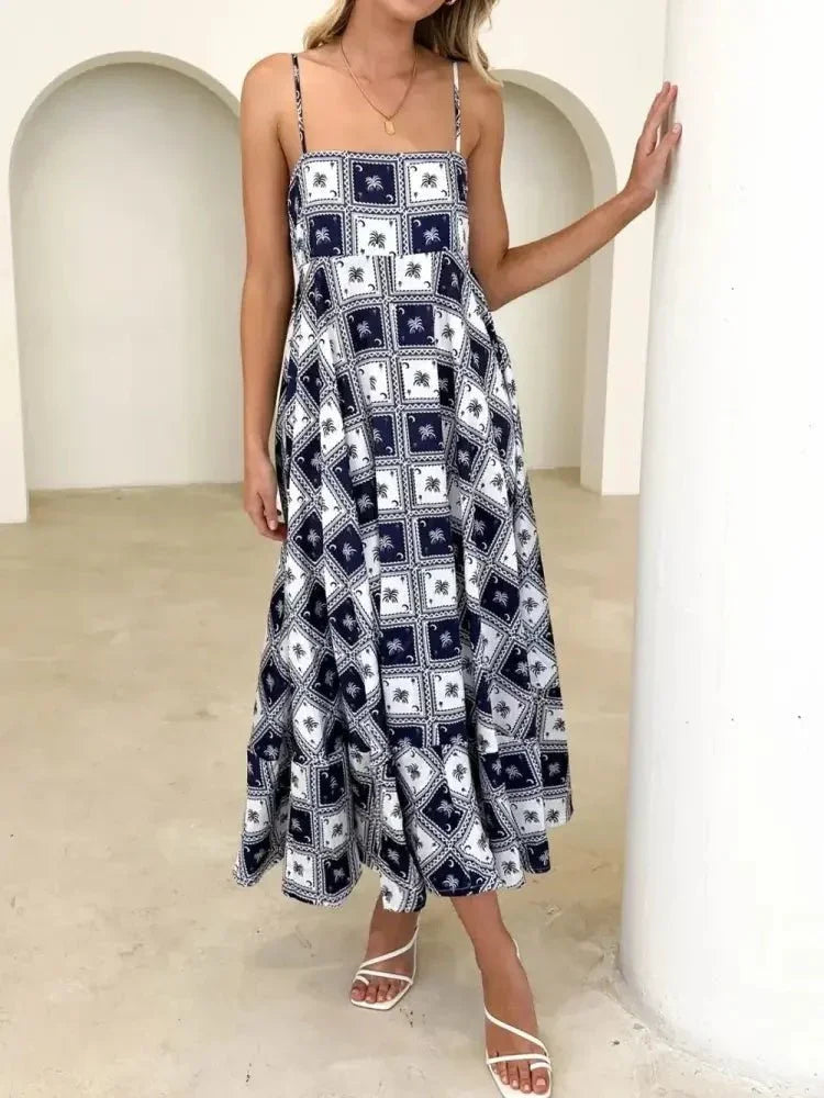 Printed Square Neck Midi Cami Dress - Update AvenueFestival VibesTrendsi100100265771008100100265771008c63d50ff - 6c2b - 4c08 - 9f01 - b2397aa1f1f1 - MaxDark Blue