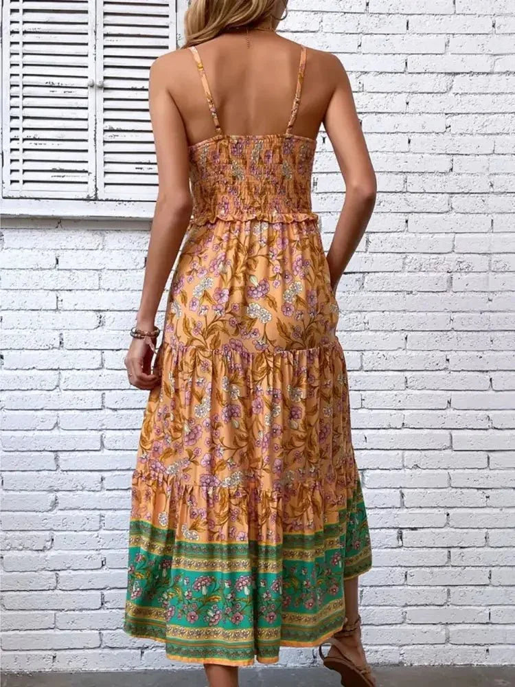Printed Square Neck Midi Cami Dress - Update AvenueBoho VibesTrendsi100100349229741100100349229741d99a5dc2 - fcf9 - 432d - 8efc - 65d79788fc66 - MaxOchre