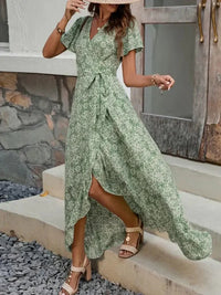 Printed Surplice Maxi Dress with Flutter Sleeves - Update AvenueTrendsi100100293355440100100293355440465641ea - e822 - 4492 - be40 - 2b1be8a05b46 - Max - OriginGreen