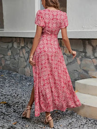Printed Surplice Maxi Dress with Flutter Sleeves - Update AvenueTrendsi1001002933590361001002933590368fb0312c71304008b13e2eb59be720cb - Max - OriginRed