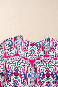 Printed Tie Neck Short Sleeve Dress - Update AvenueBoho VibesTrendsi1001004737129141001004737129147447320f - 8292 - 41fb - 9e3a - 3b1532283c9a - MaxFloral