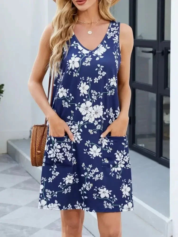 Printed V - Neck Sleeveless Mini Dress with Pockets - Update AvenueEffortless Elegance: DressesTrendsi10010028219594510010028219594500cf417f - 5061 - 4032 - bbf1 - 0e5c0e676766 - Max - OriginDark Blue