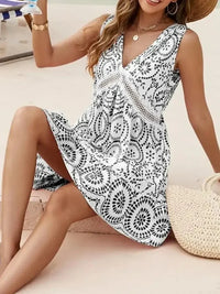 Printed V - Neck Sleeveless Mini Dress - Update AvenueBoho VibesTrendsi100100341161157100100341161157c65c777b - 11d3 - 4a94 - 821e - 487a3dad0713 - Max - OriginBlack