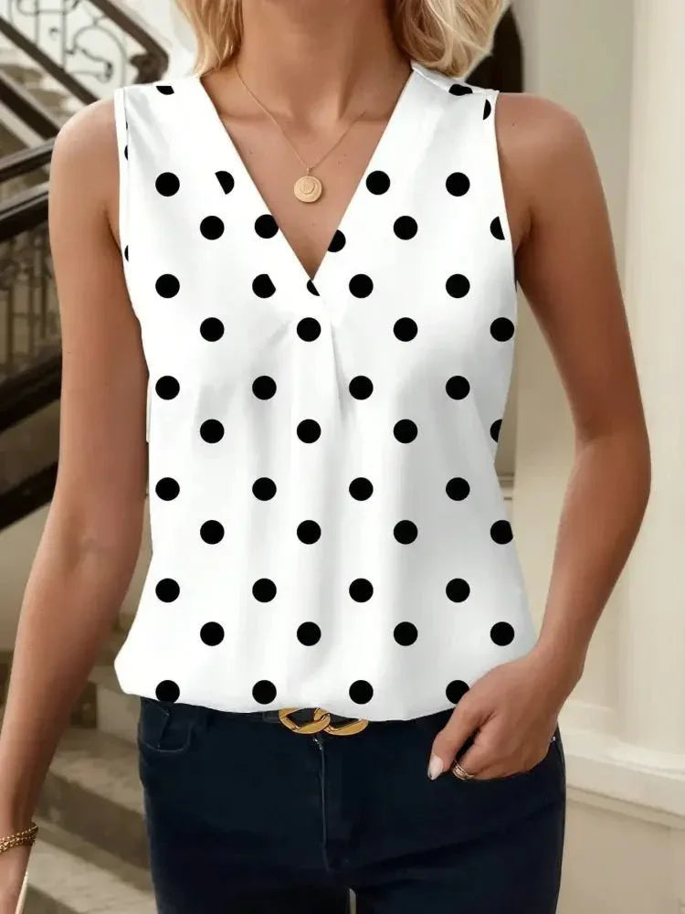 Printed V - Neck Tank - Update AvenueTrendsi100100053355815100100053355815999f10c245374219ac1713cafd180a32 - Max - OriginDot