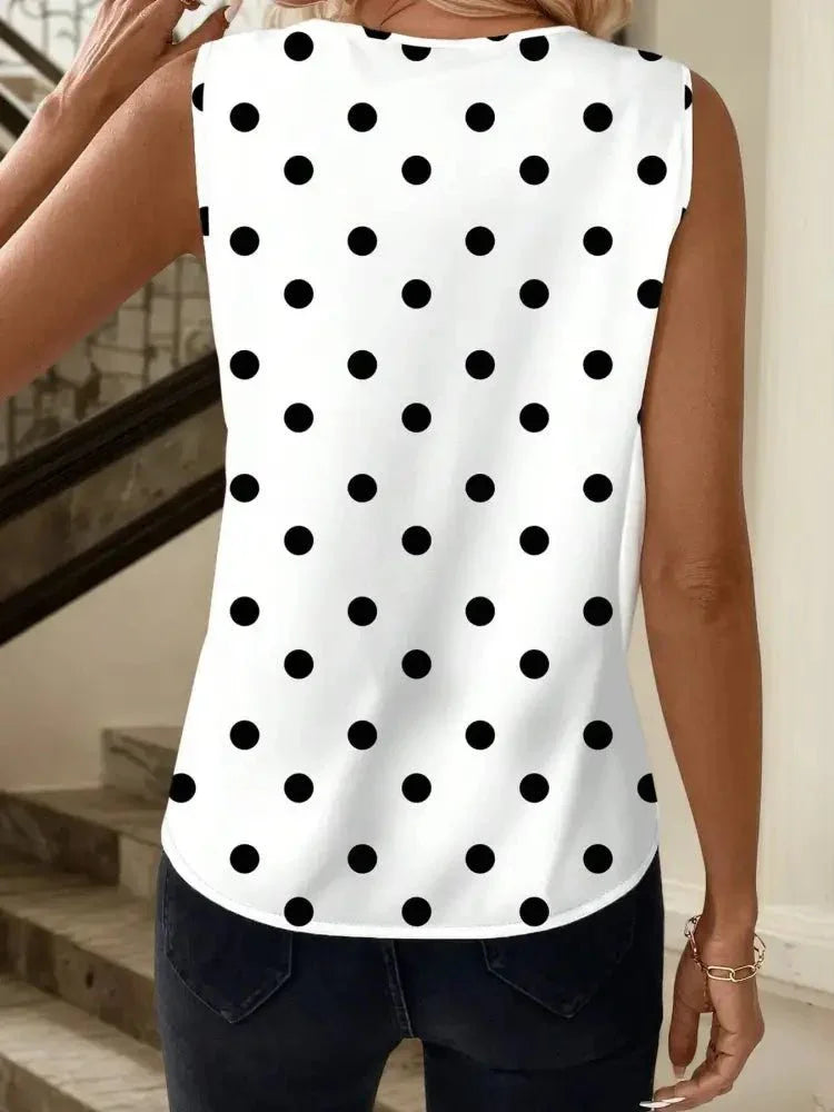 Printed V - Neck Tank - Update AvenueTrendsi1001000533558151001000533558157d5a9933ad784e6889cc91629e906970 - Max - OriginDot