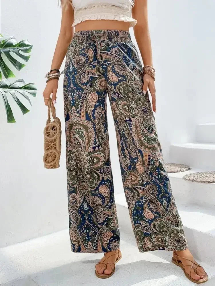 Printed Wide Leg Pants - Update AvenueBoho VibesTrendsi1001005806558161001005806558165c1476e5 - 6476 - 4e1c - 895a - 7e3357ad7b3e - MaxDark Blue