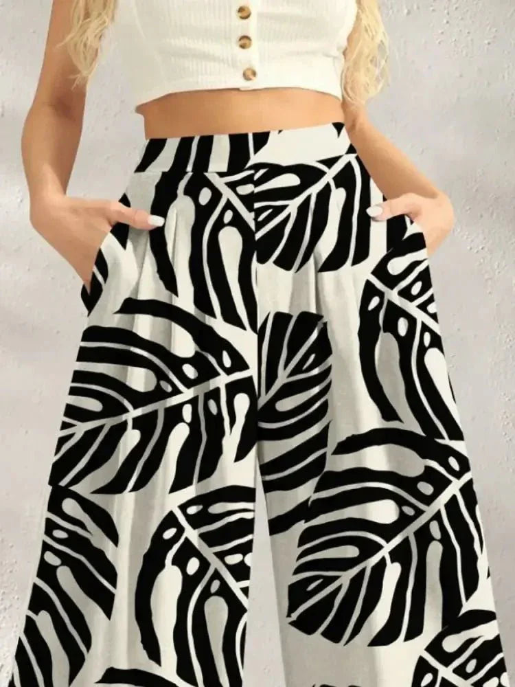 Printed Wide Leg Pants - Update AvenueBoho VibesTrendsi100100696835012100100696835012a806988f - 83bb - 4afa - bb58 - 95c08cac2bc9 - Max - OriginBlack