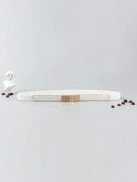 PU Elastic Skinny Belt