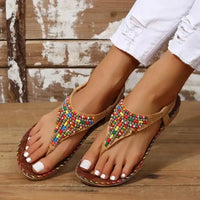 PU Leather Beaded Flat Sandals - Update AvenueFestival VibesTrendsi100600768139575100600768139575713e2190 - 1c65 - 4ac7 - 8ae9 - 51181a691dfe - MaxCamel