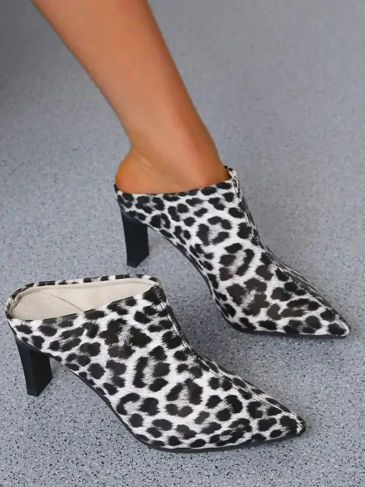 PU Leather Leopard Point Toe Pumps - Update AvenueTrendsi100600058371632100600058371632PU Leather Leopard Point Toe PumpsWhite