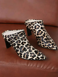 PU Leather Leopard Point Toe Pumps - Update AvenueTrendsi100600058379150100600058379150PU Leather Leopard Point Toe PumpsBrown