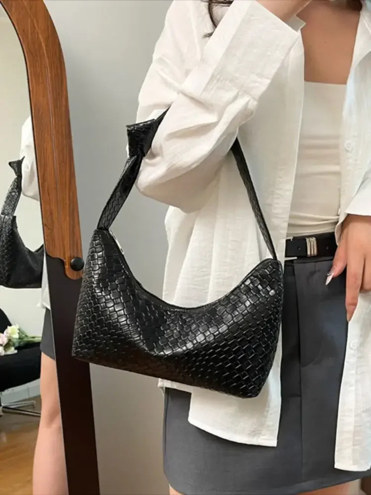 PU Leather Shoulder Bag