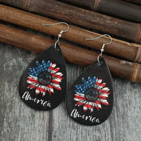 PU Leather Sunflower Teardrop Shape Earrings - Update AvenueHonor the Stars and StripesTrendsi100500818061553100500818061553f9140213 - a457 - 497a - a030 - ca2b310b865a - MaxBlack
