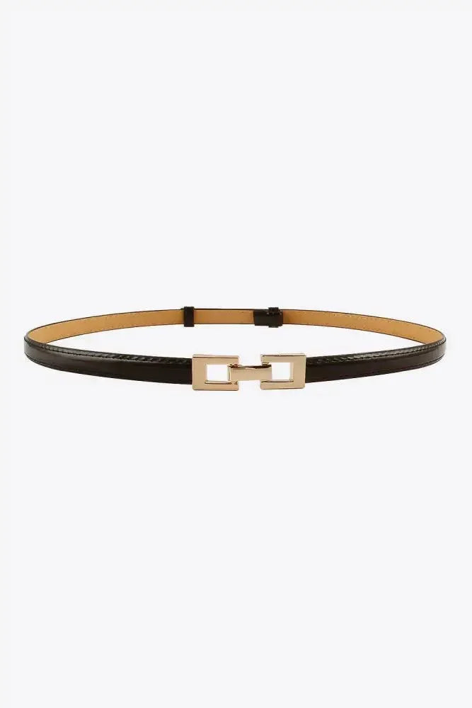 PU Skinny Belt - Update AvenueTrendsi100100149766241100100149766241PU Skinny BeltBlack