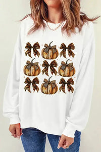 Pumpkin & Bow Graphic Long Sleeve Sweatshirt - Update AvenueHalloweenTrendsi100100650361512100100650361512e2f66363 - 8a0f - 4feb - 94af - c0cc0ee4ac06 - MaxWhite