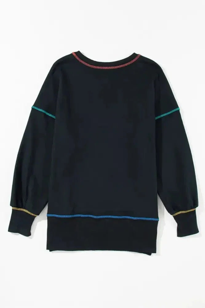 Pumpkin & Flower Graphic Long Sleeve Sweatshirt - Update AvenueHalloweenTrendsi100100691901304100100691901304aee615bb - 9598 - 47b0 - a7e8 - f90bf7c88250 - MaxBlack