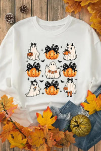 Pumpkin & Ghost Round Neck Long Sleeve Sweatshirt - Update AvenueHalloweenTrendsi10010025630166310010025630166332fe4eb8 - bea0 - 4157 - 954f - 9e04201d81c1 - MaxWhite