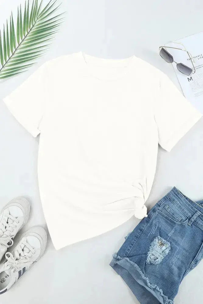 Pumpkin Round Neck Short Sleeve T-Shirt - Update AvenueHalloweenTrendsi1001001435614411001001435614415cf50477 - 1625 - 4a85 - af86 - 03a451060770 - MaxWhite