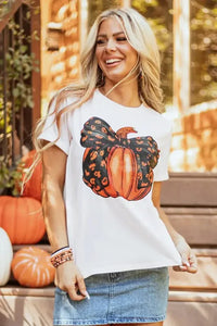 Pumpkin Round Neck Short Sleeve T-Shirt - Update AvenueHalloweenTrendsi100100416821148100100416821148fb7aca32 - bba1 - 4c42 - bb6a - f9ce8ef436fc - MaxWhite