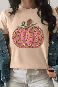 Pumpkin Round Neck Short Sleeve T-Shirt - Update AvenueHalloweenTrendsi10010059988144610010059988144653f19be3 - b38a - 4781 - 8e3b - 8d0c624357d8 - MaxTan