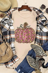 Pumpkin Round Neck Short Sleeve T-Shirt - Update AvenueHalloweenTrendsi100100599881446100100599881446d9779cbb - 8c9f - 4232 - afd6 - cfccc52dc8c2 - MaxTan