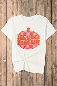 Pumpkin Round Neck Short Sleeve T-Shirt - Update AvenueHalloweenTrendsi100100992711315100100992711315792aaa09 - 5c36 - 4ef1 - b69f - 956416e2e1ef - MaxWhite
