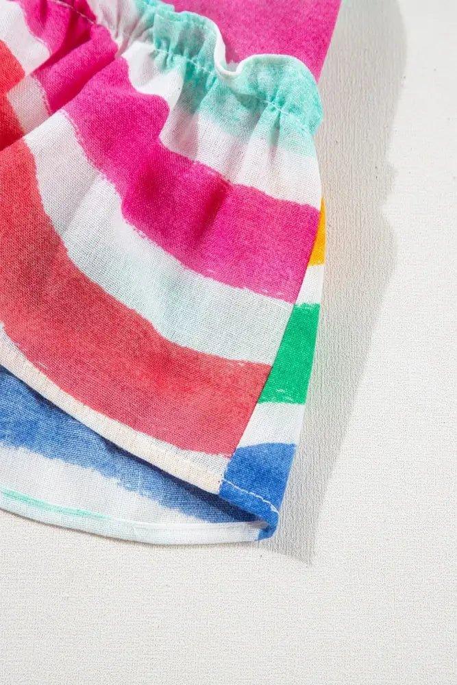 Rainbow Stripes Ruffled Hem Tank Top - Update AvenueTanks & CamisTrendsi1001005941016871001005941016876fc14c73 - fd6f - 44c4 - 824f - 687d86eb0d27 - Max - OriginMulticolor