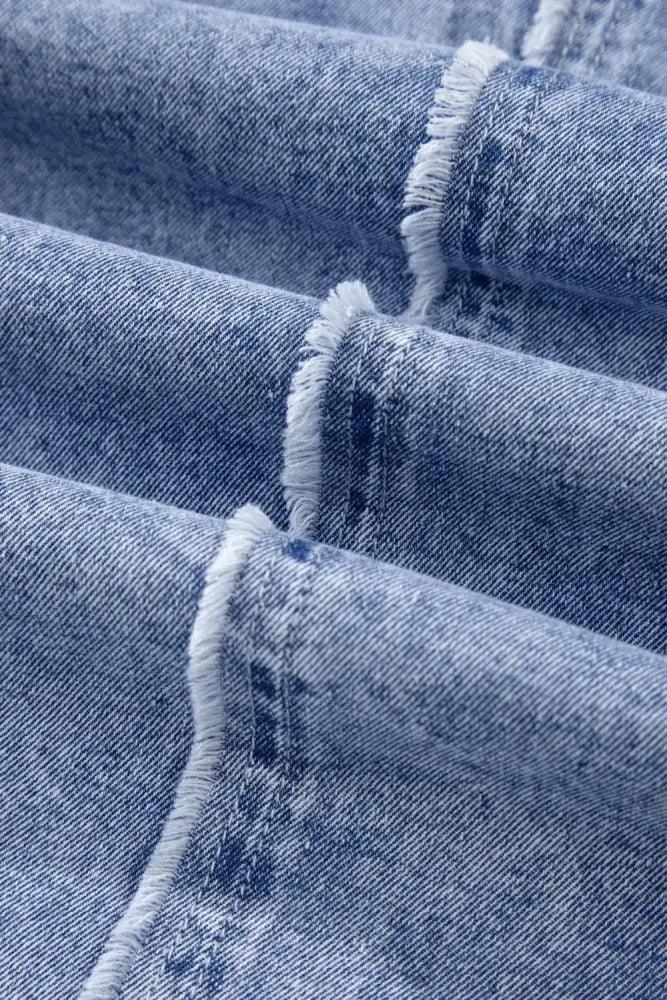 Raw Hem Button Down Long Sleeve Denim Dress - Update AvenueDenim Dresses & SkirtsTrendsi100100203571258100100203571258867fc3da - 59e6 - 49d5 - ac8e - 1e0ad9219829 - MaxMedium