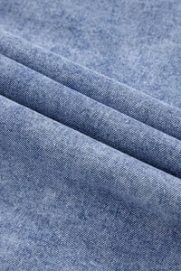 Raw Hem Button Down Long Sleeve Denim Dress - Update AvenueDenim Dresses & SkirtsTrendsi10010020357125810010020357125831791b9f - 06e8 - 40af - 9f33 - 3ae40e9ef268 - MaxMedium