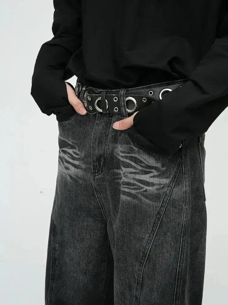 Raw Hem Jeans with Pockets - Update AvenueTrendsi100400222904119100400222904119Raw Hem Jeans with PocketsDark