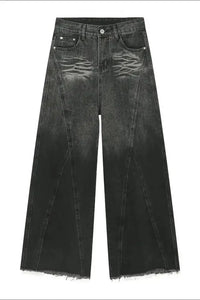 Raw Hem Jeans with Pockets - Update AvenueTrendsi100400222904119100400222904119Raw Hem Jeans with PocketsDark