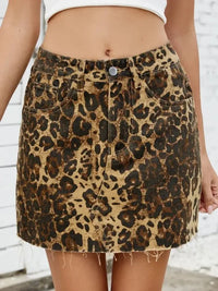 Raw Hem Leopard Denim Skirt - Update AvenueDenim Dresses & SkirtsTrendsi1001007980817931001007980817931e227d56 - b930 - 41d9 - 93fa - 99a790781806 - MaxLeopard