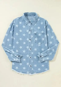 Raw Hem Star Collared Neck Denim Top - Update AvenueHonor the Stars and StripesTrendsi1001004530125121001004530125125c3f2af9 - ea9c - 4db7 - 84cf - f44bcd2e9daf - MaxMedium
