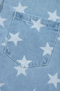 Raw Hem Star Collared Neck Denim Top - Update AvenueHonor the Stars and StripesTrendsi10010045301251210010045301251210d45bbe1d7d4fdf87ba221894722b77 - MaxMedium