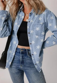 Raw Hem Star Collared Neck Denim Top - Update AvenueHonor the Stars and StripesTrendsi100100453012512100100453012512c2931637 - acd0 - 4ebf - bc83 - 77210c63722b - MaxMedium
