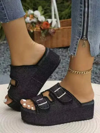Raw Hem Wedge Buckle Sandals - Update AvenueFestival VibesTrendsi100600007809395100600007809395e0b4a542 - 3c05 - 44d5 - a367 - 419c981eeeef - MaxBlack