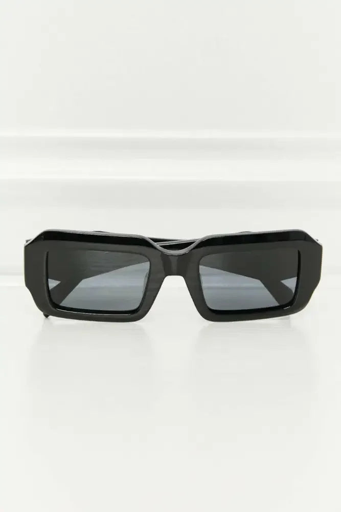 Rectangle TAC Polarization Lens Full Rim Sunglasses