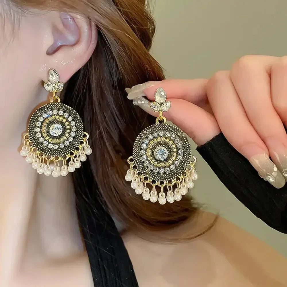Rhinestone Alloy Bead Dangle Earrings - Update AvenueBoho VibesTrendsi10050046918161410050046918161432c73701 - 4697 - 4b2e - b8d4 - 56fb9fa9124c - MaxWhite