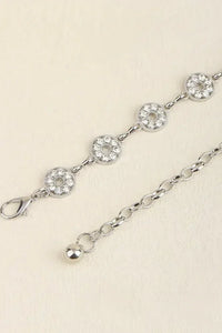 Rhinestone Decor Zinc Alloy Belt - Update AvenueTrendsi101300062318312101300062318312Rhinestone Decor Zinc Alloy BeltSilver