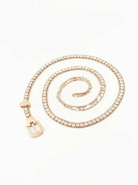 Rhinestone Metal Belt