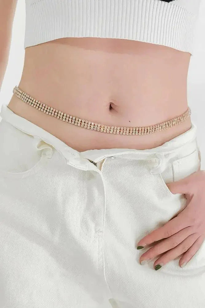 Rhinestones Alloy Belt - Update AvenueTrendsi101300669764751101300669764751Rhinestones Alloy BeltGold