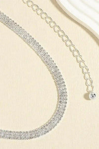 Rhinestones Alloy Belt - Update AvenueTrendsi101300669764928101300669764928Rhinestones Alloy BeltSilver